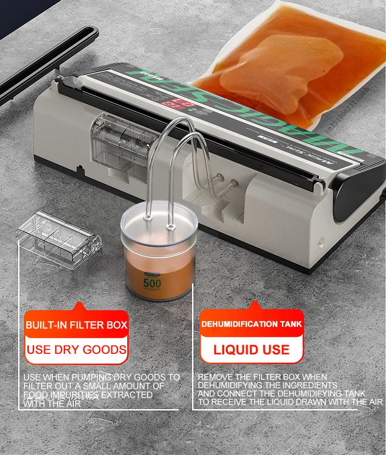 Magic Seal Ms400 Food Vacuum Sealer Machine Vacuum