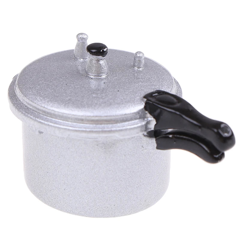 Cooking Utensil Pressure Cooker 12 Scale Dollhouse Miniature