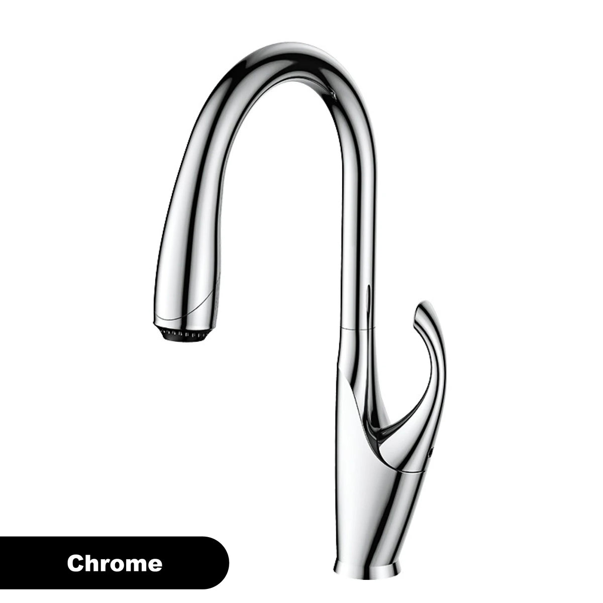 Luxury Black Brass Touch Switch Faucet Handle Ceramic