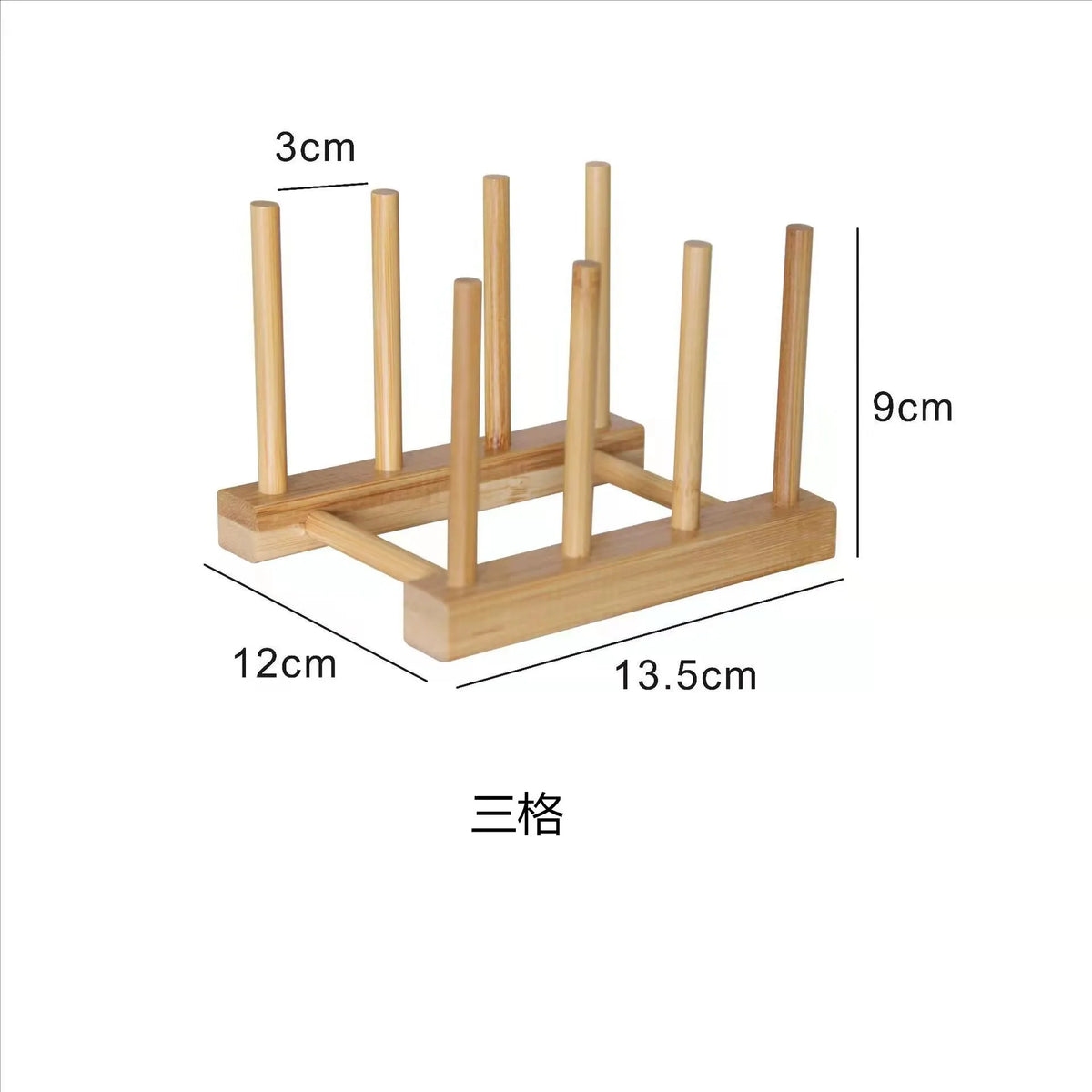 Diy Locker Bamboo Drain Rack Wooden Plate Rack