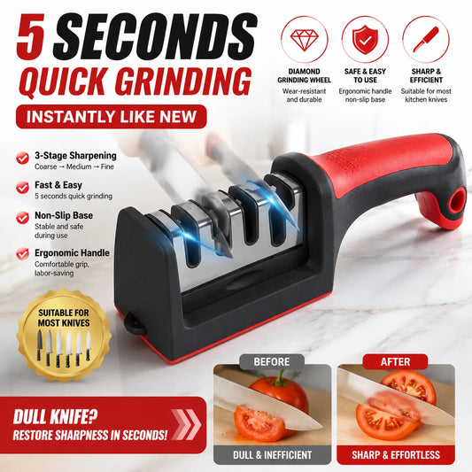 Knife Sharpener Stage Fast Grinding Professional Sharpening