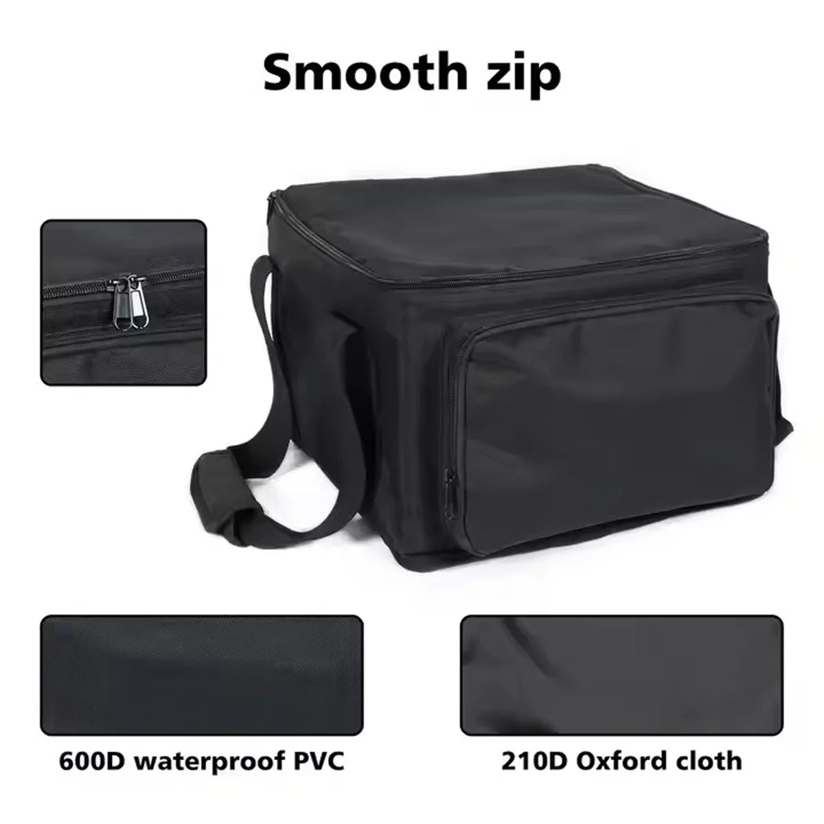 1pcs 600d Waterproof Stage Lighting Storage Bag Pvc