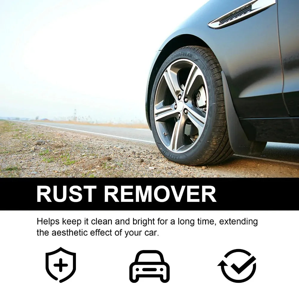 Car Rust Remover Quick Car Wheel Care Cleaning