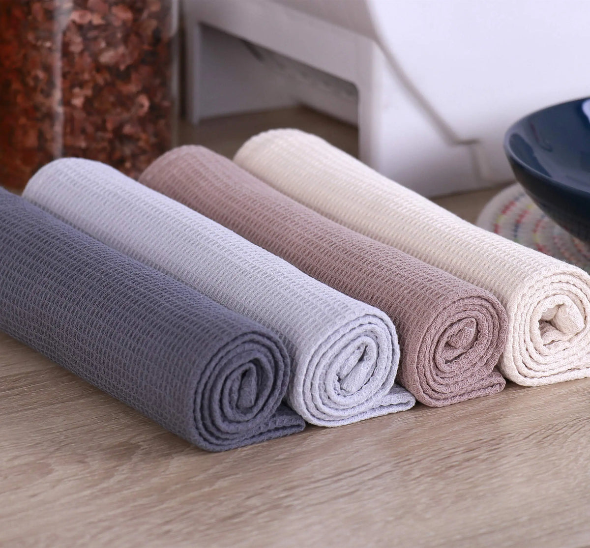 Dish Towels 100 Cotton Waffle Weave Towels Super