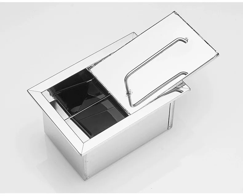 Recessed Matte Black Recessed Toilet Paper Roll Holder