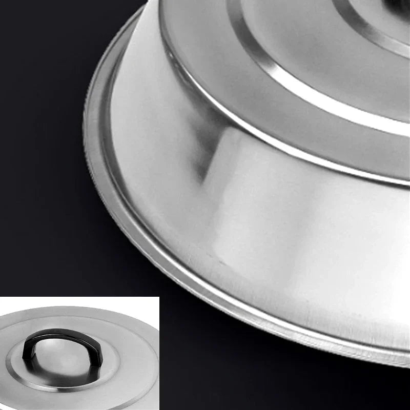 Stainless Steel Pan Lid Lids Oil Grease Filter