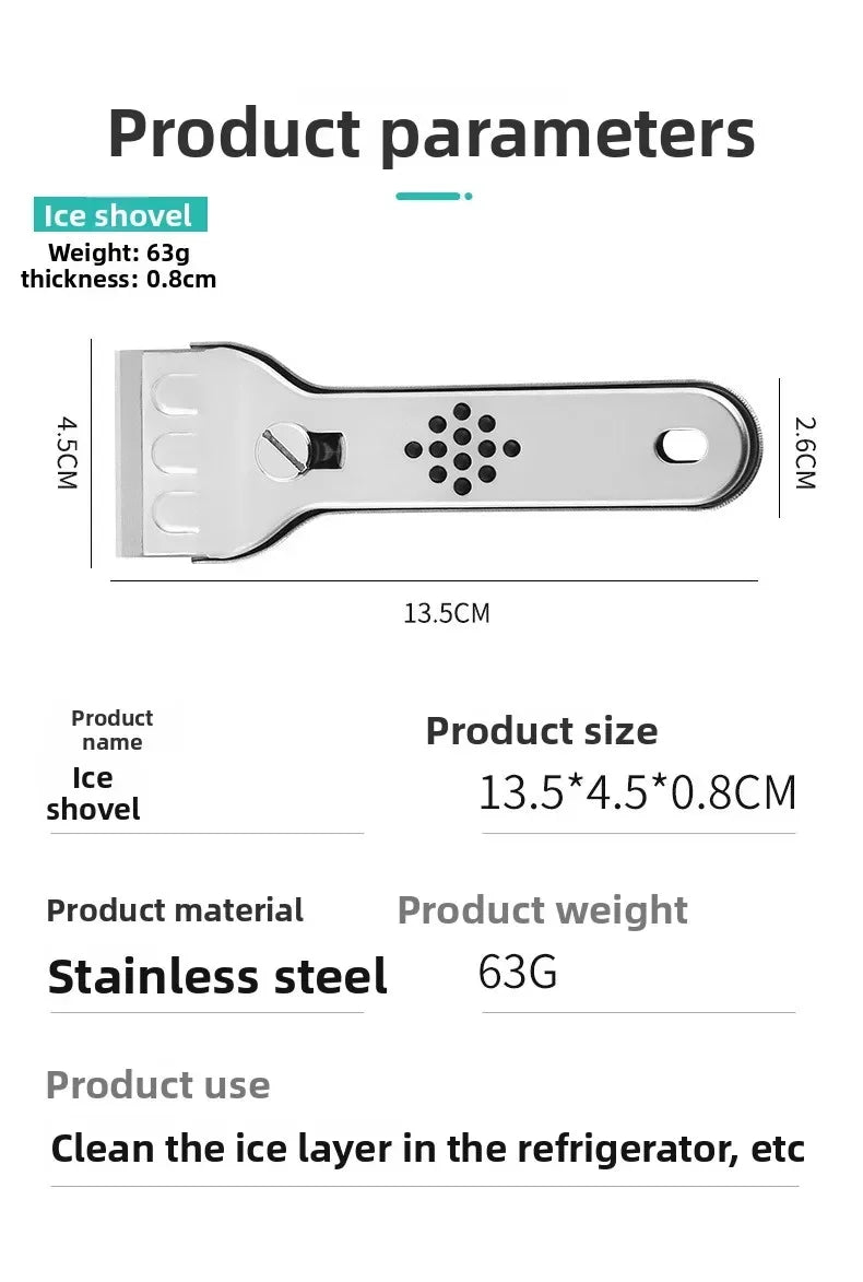 Stainless Steel Hob Scraper Glass&Ceramic Scraper Replacement