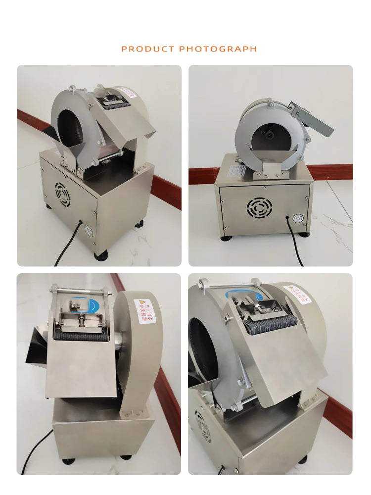 220v/180w Automatic Potato Radish Slicing Machine Multi-Function