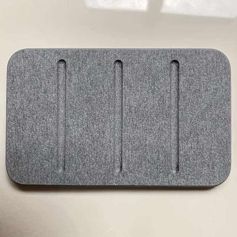 Diatom Mud Soap Dish Bathroom Countertop Absorbent Mat