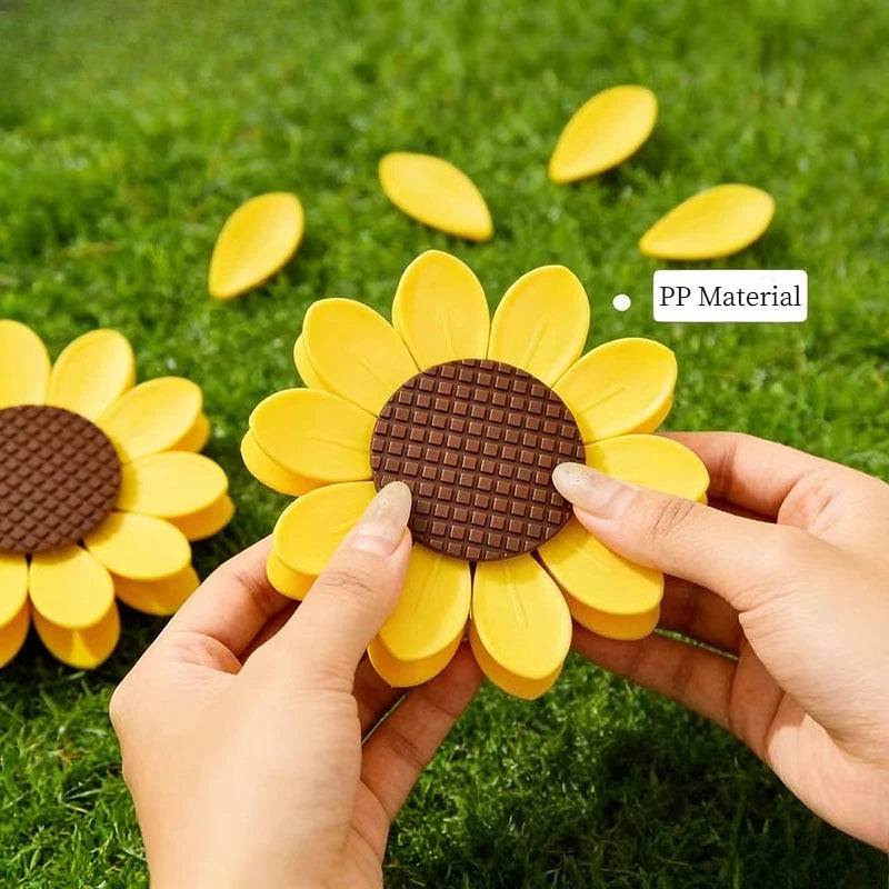 Sunflower Magnetic Sealing Clip Fridge Magnet 3d Petal