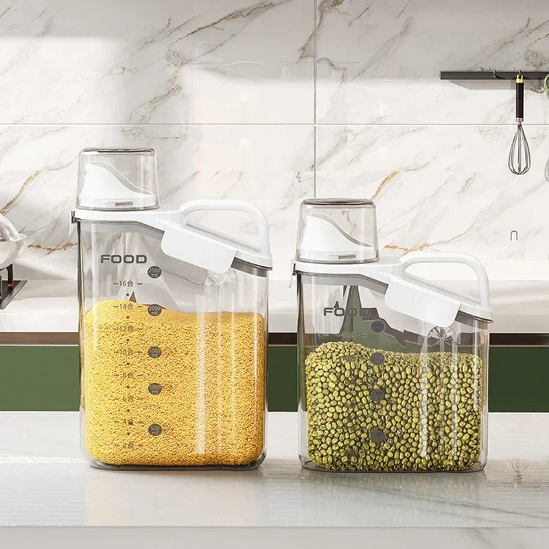 Airtight Food Storage Containers Cereal Dispenser Cereal