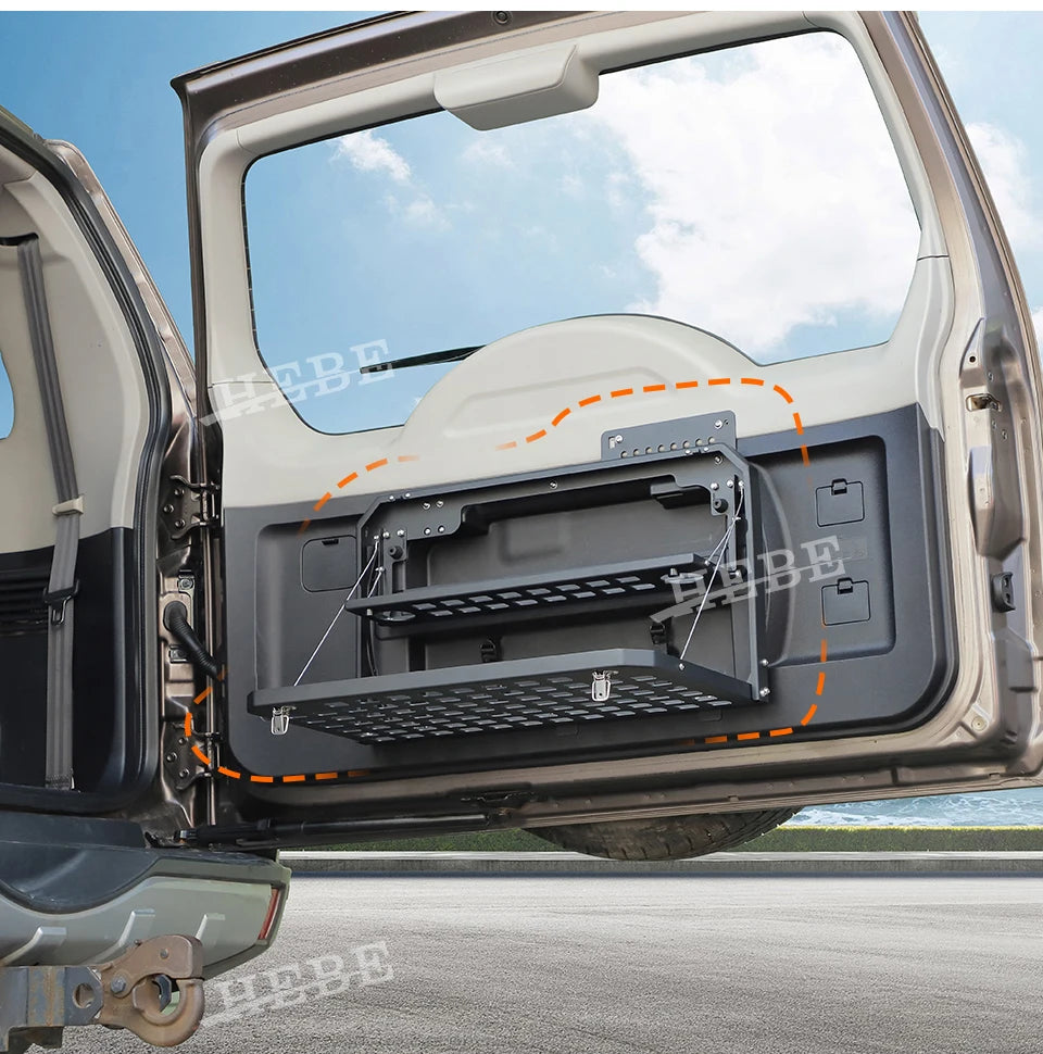 Hebe Double Layer Tailgate Shelf Trunk Storage Rack