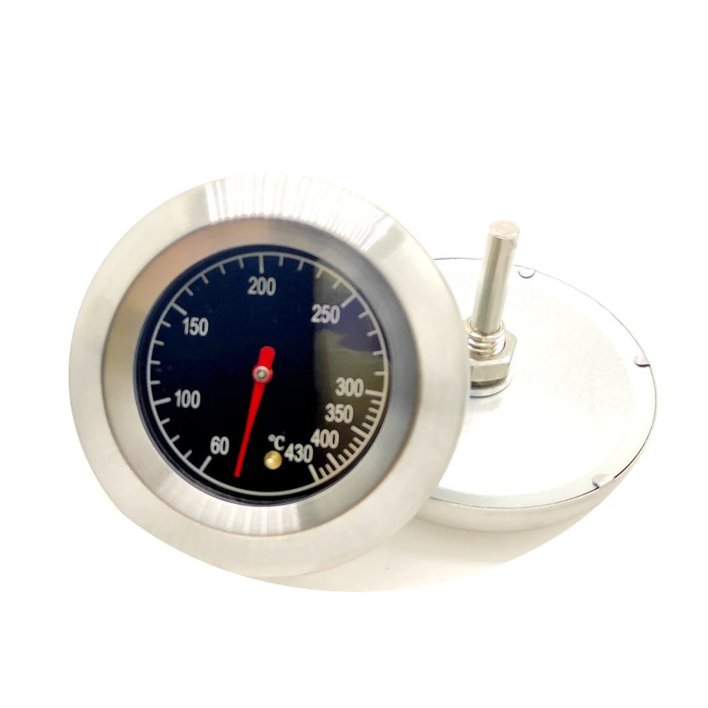 76mm -430 Stainless Steel Bbq Grill Thermometer Gauge