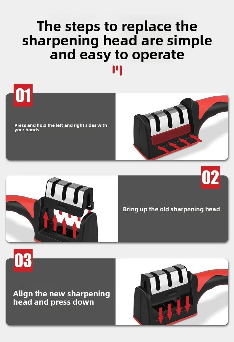 Knife Sharpener Stage Fast Grinding Professional Sharpening
