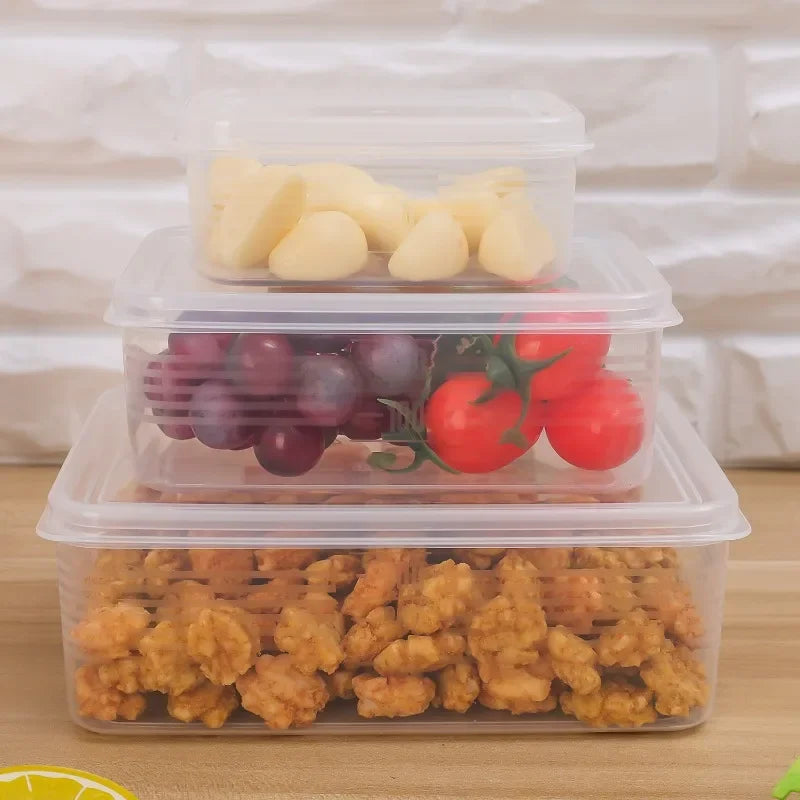 300/600/1200ml Fresh-Keeping Boxes Refrigerator Storage
