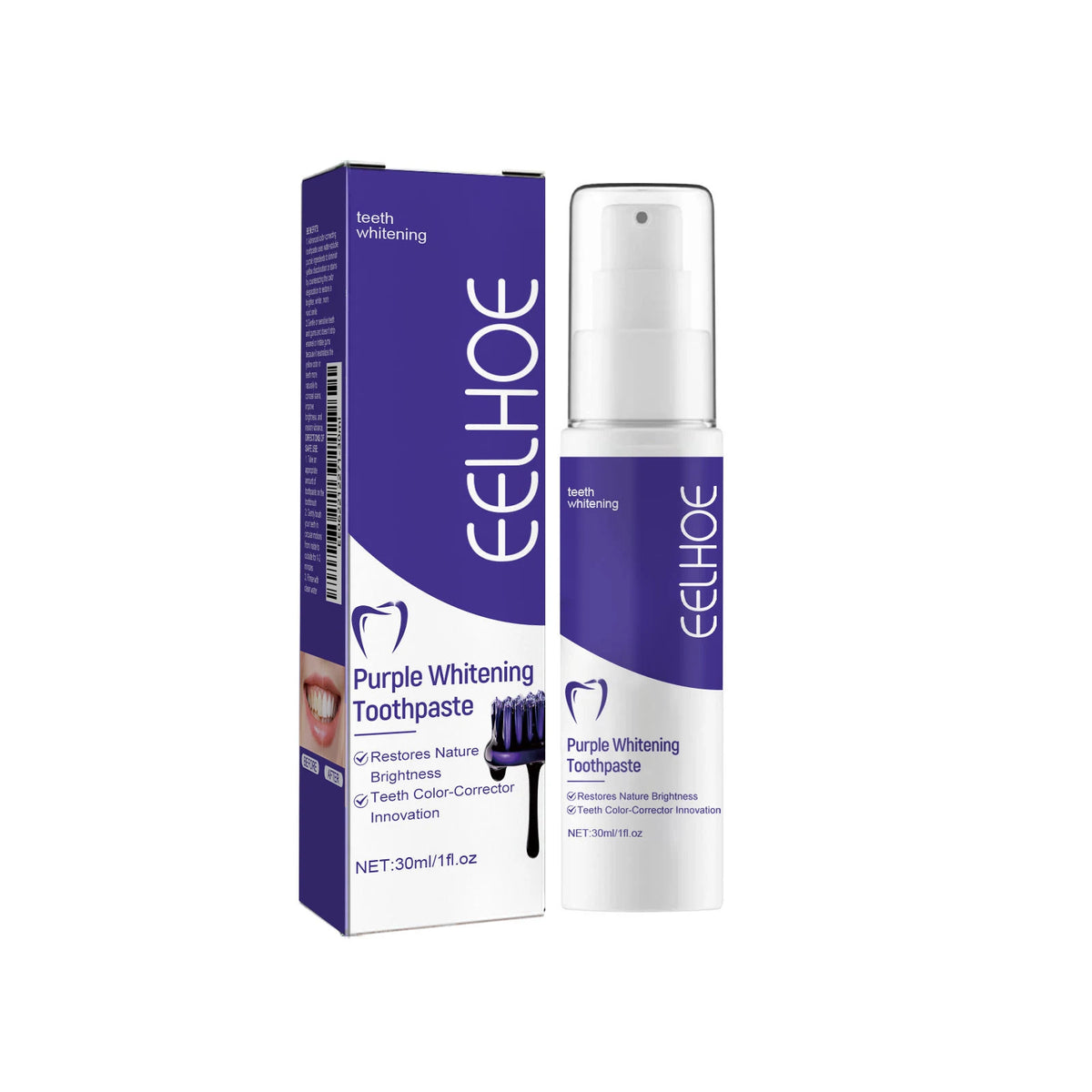 Dental Whitening Toothpaste Instant Teeth Whitening Cleaning