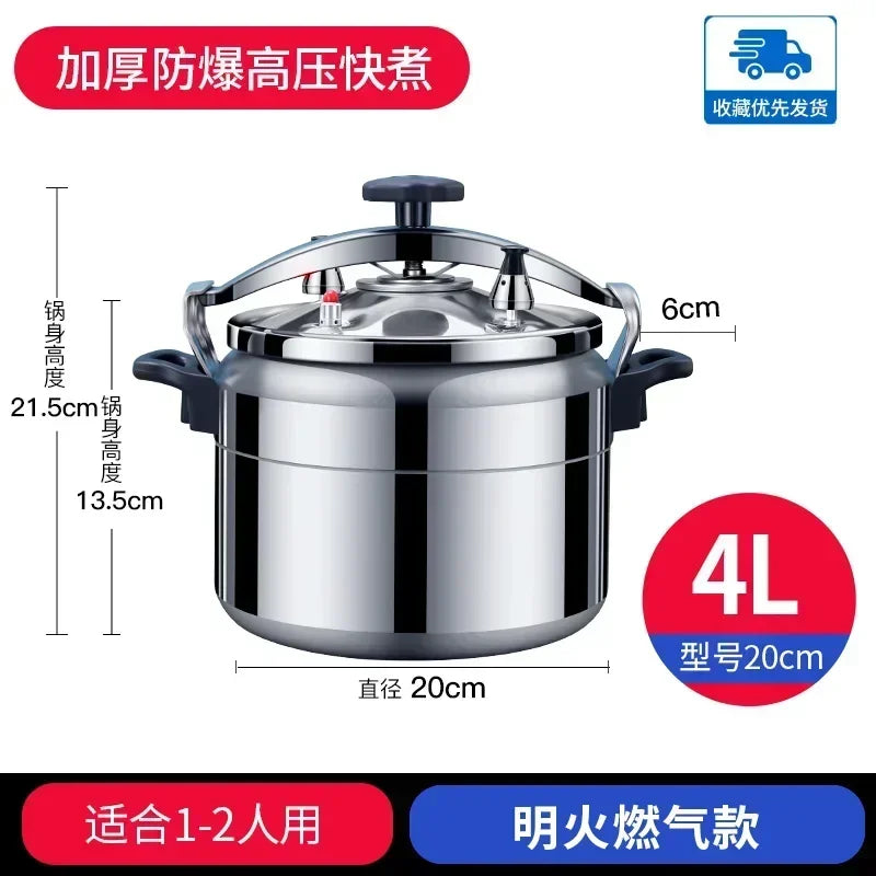 50l Commercial Pressure Cooker Thickened Large Capacity Gas