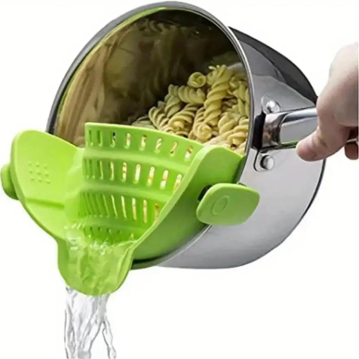1pc Strainer Pot Strainer Adjustable Clip On Strainer