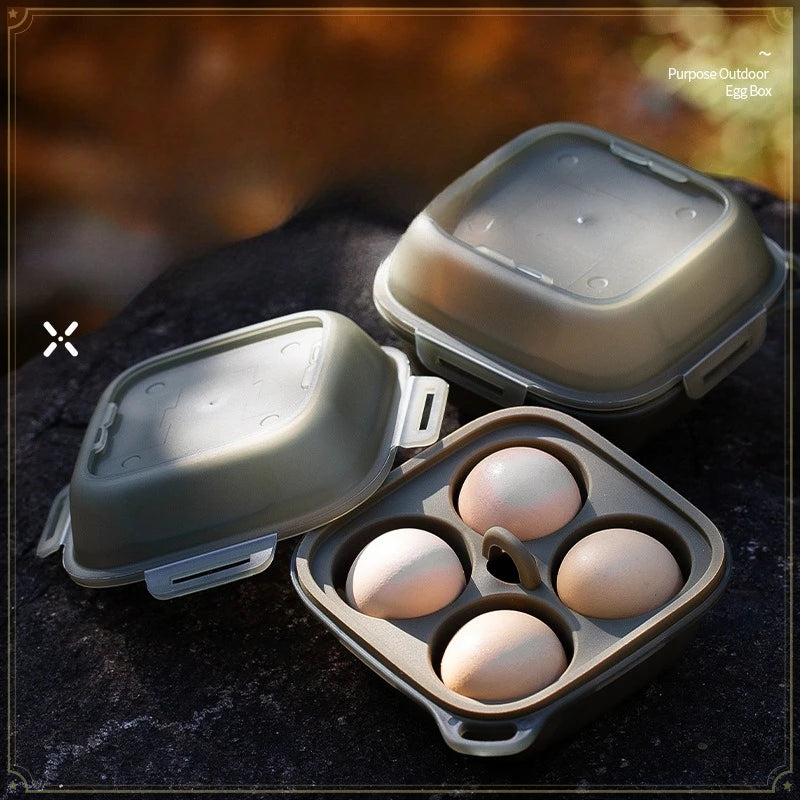 Egg Storage Box In Shockproof Hanging Hole Sealed