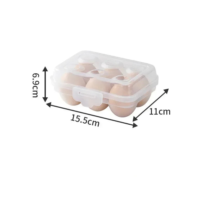 Egg Holder Plastic Egg Storage Box Egg Organizer