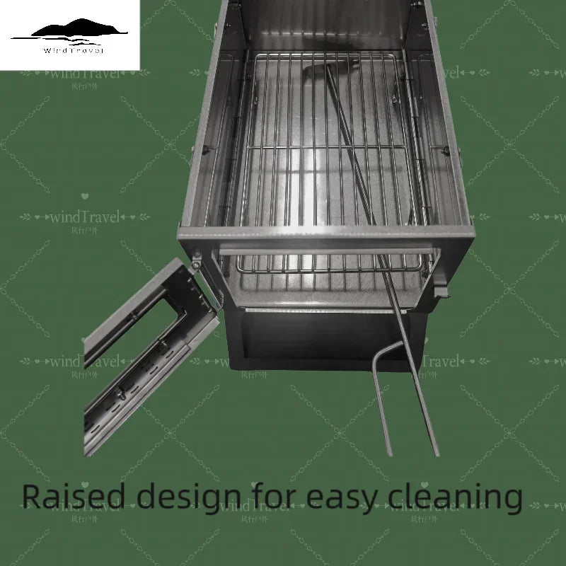 Titanium Stove Camping Wood Stove Outdoor Tents Foldable