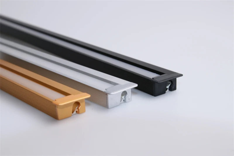 5m/1m/Pcs Invisible Led Recessed Aluminum Profile Hidden