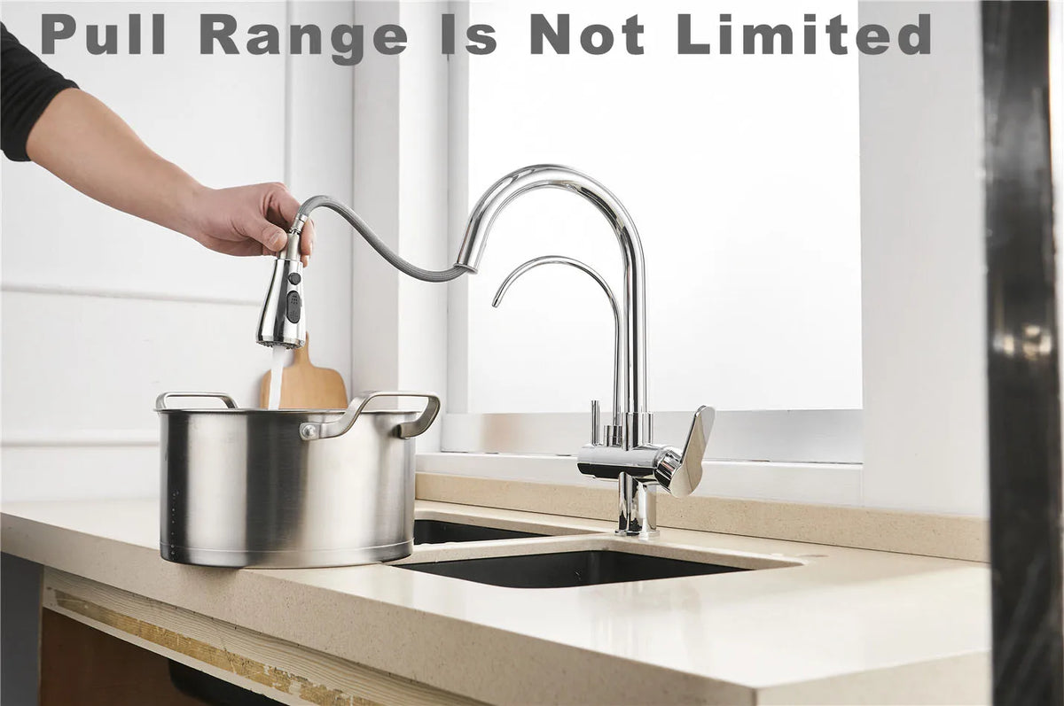 Ways Touch On Filter Faucets Of Pull Down