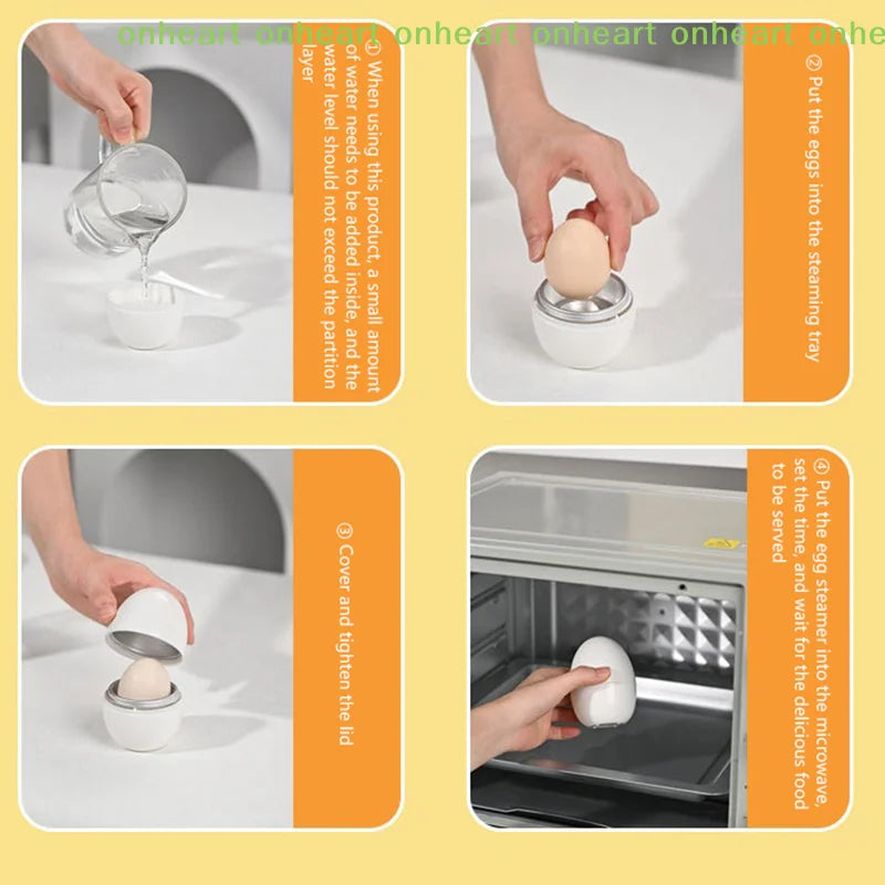 1/4 Eggs Capacity Easy Quick Minutes Hard Or