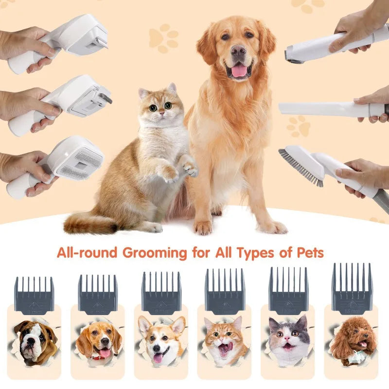 Zongyan Pet All In One Grooming Vacuum Kit