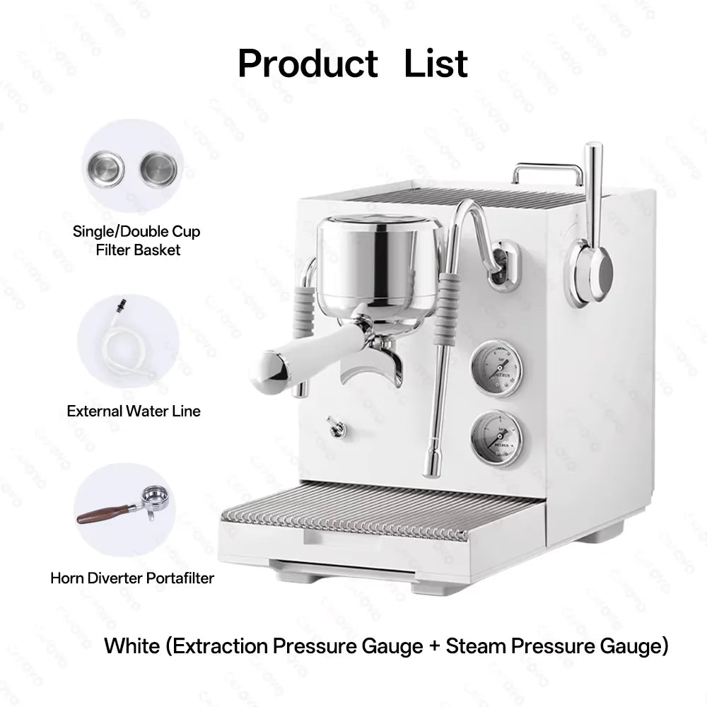 Cafovo E120 9bar Commercial Espresso Machine Boiler Ulka