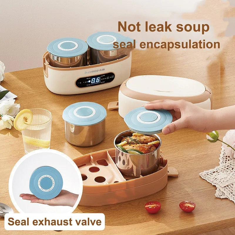 2l Smart Electric Lunch Box Heating Lunch Box