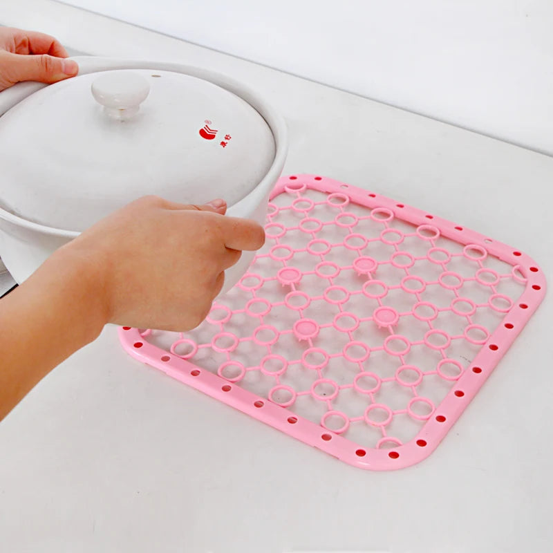 Placemat Heat Insulation Pad Vegetable Fruits Dish Sink