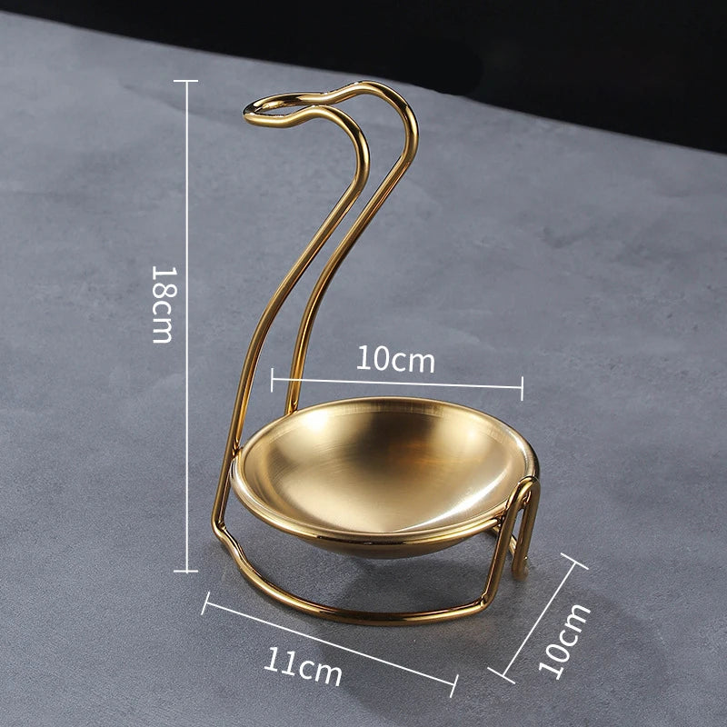 Vertical Spoon Rest Soup Spoon Holder Stainless Steel