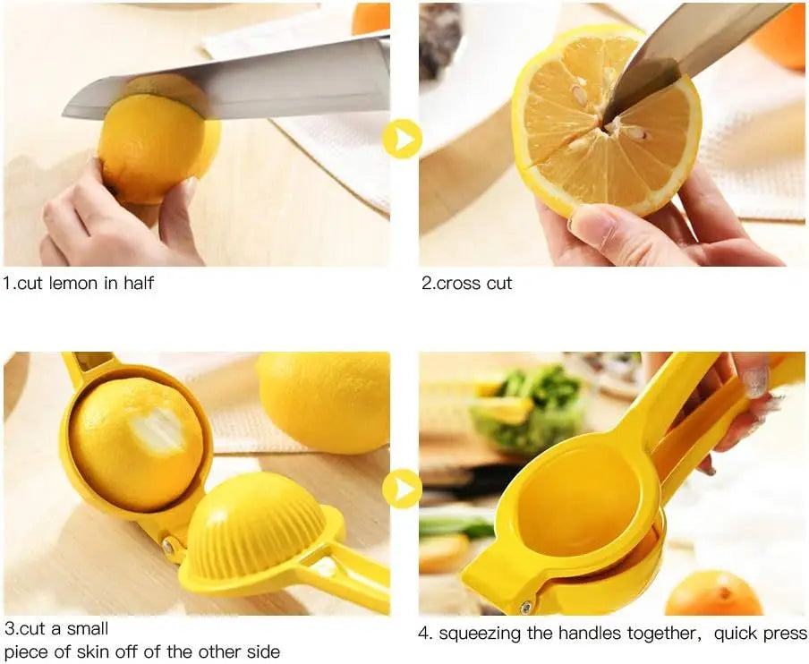 Lemon Clip Creative Colorful Lemon Juicer Not Easy