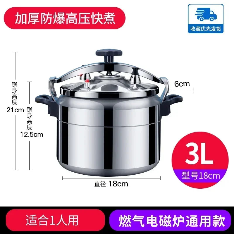 50l Commercial Pressure Cooker Thickened Large Capacity Gas