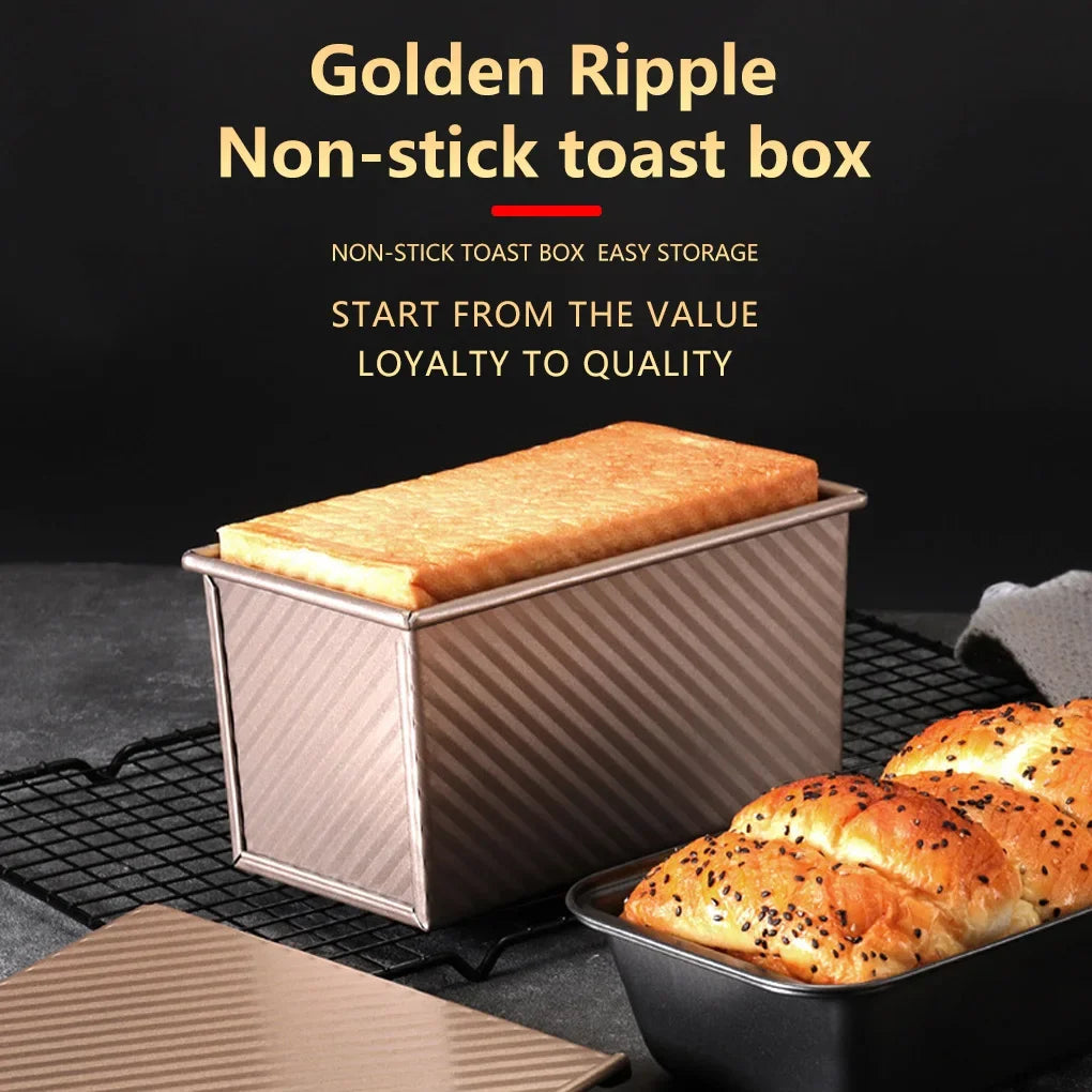 450g Rectangle Loaf Pan Cover Bread Baking Mould