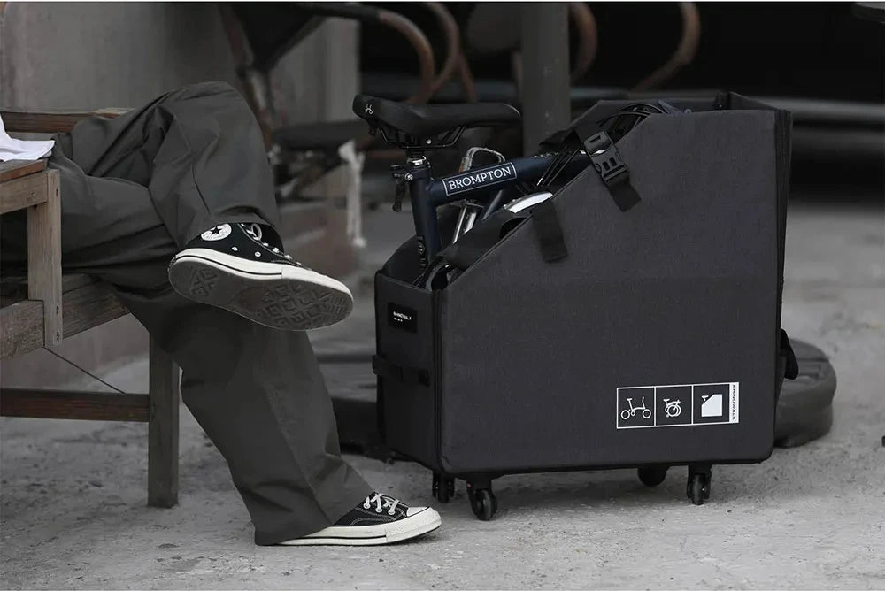 Rhinowalk Folding Bike Storage Box Quick Release Wheel