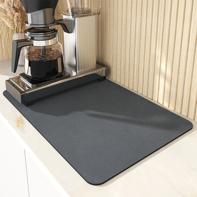 Diatomite Quick Dry Water Absorbent Pad - Dish