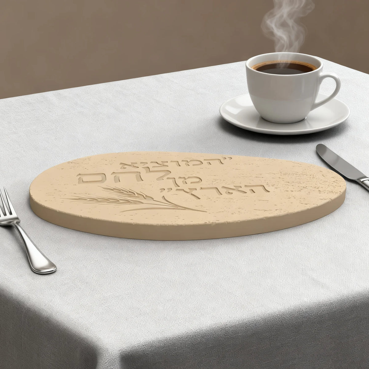 Silicone Mold Plate Mold Concrete Cement - Hebrew