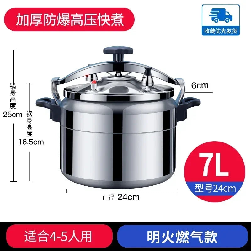 50l Commercial Pressure Cooker Thickened Large Capacity Gas