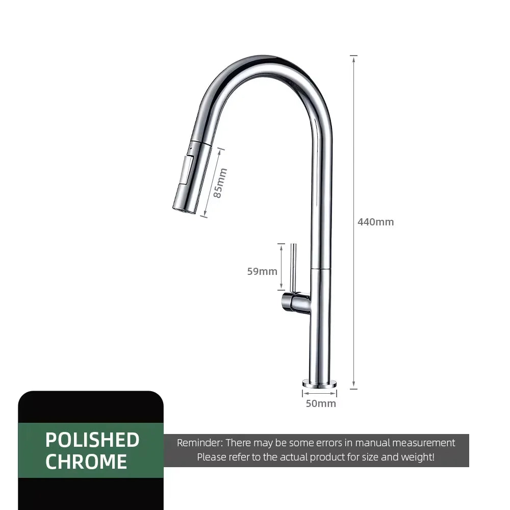 Gunmetal Faucet Pull Down Sprayer Handle Hole Pull