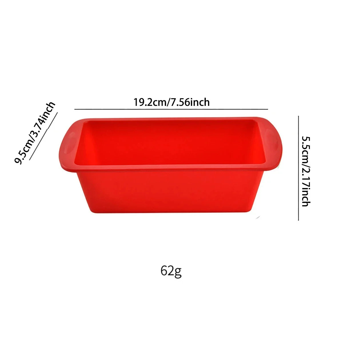 1pc Silicone Bread Loaf Pan Cake Mold Nonstick