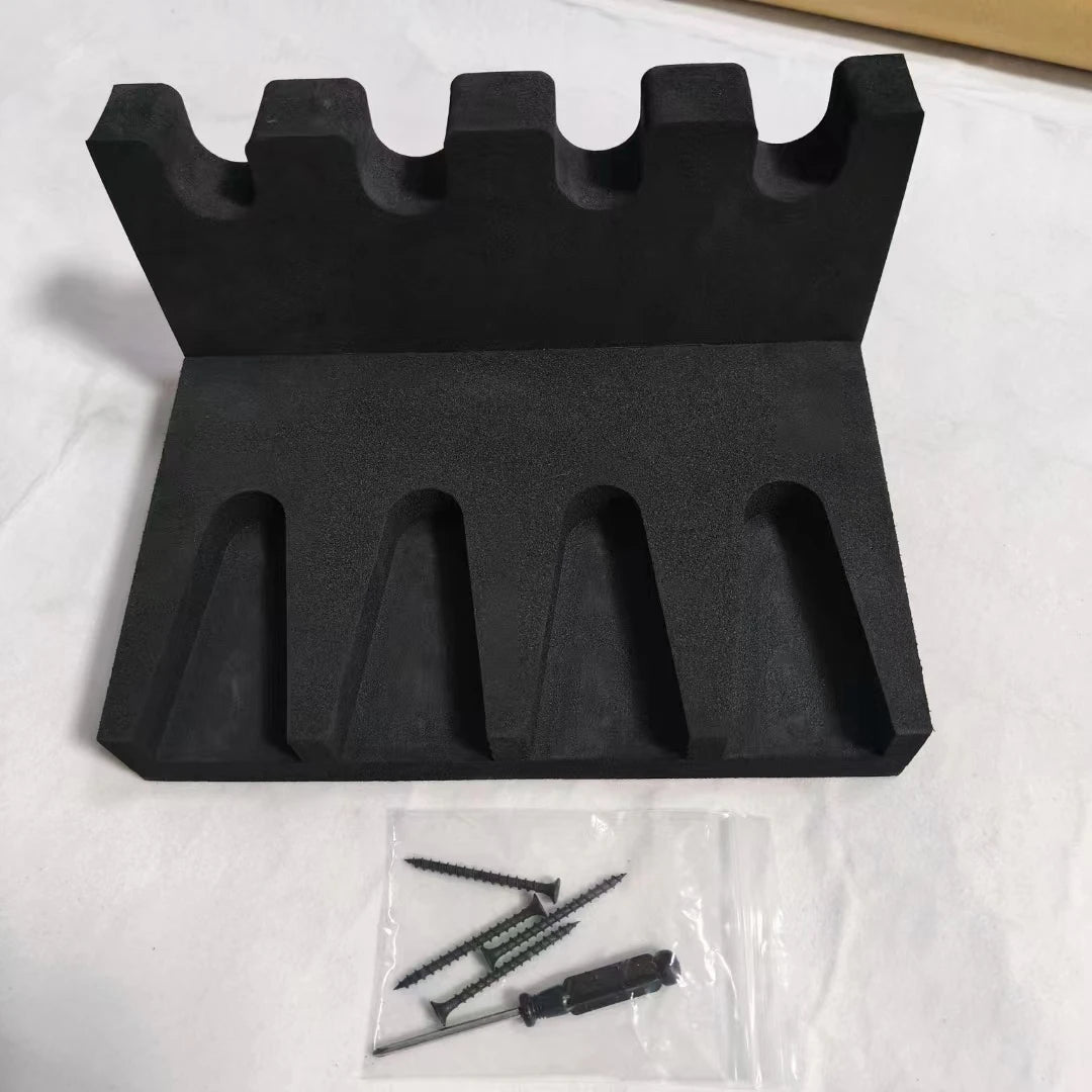 Rack Organizer Slots Soft Foam Pistol Holder Gun