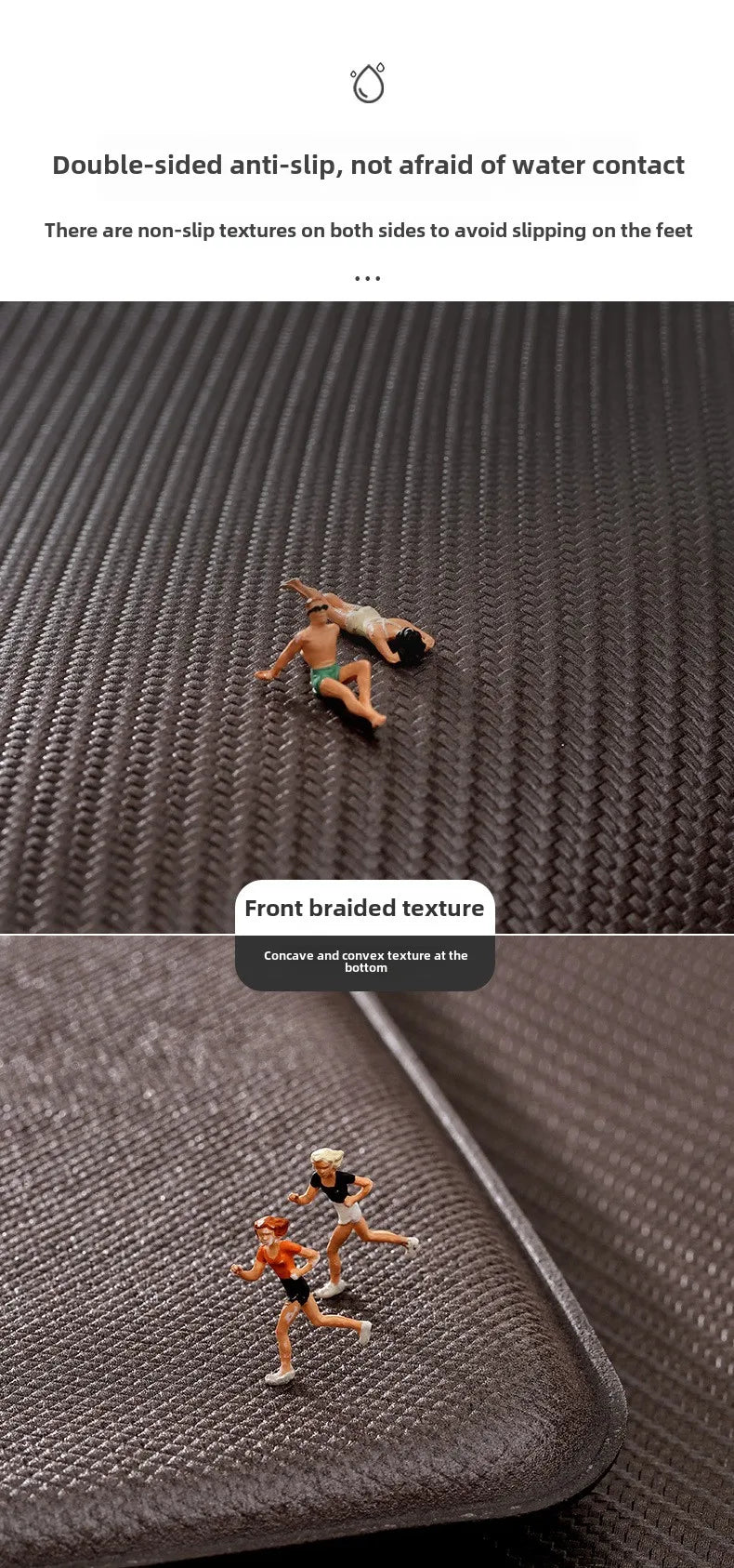 Mat Cushioned Anti Fatigue Ultra Thick Pu Leather