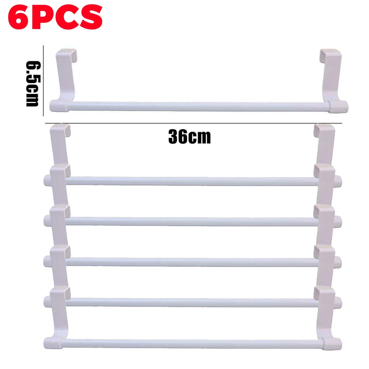 Stainless Steel Towel Rod Rack No Punch Door