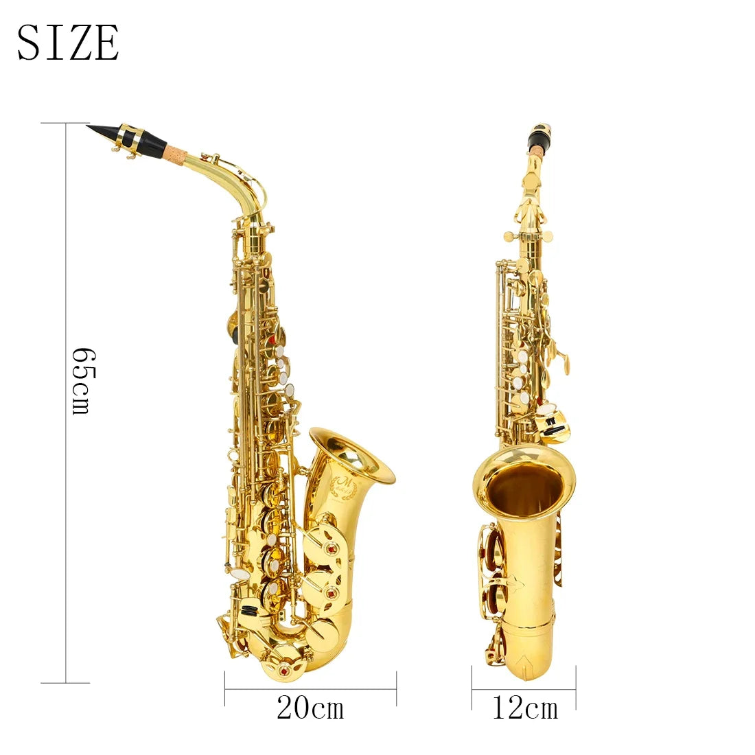 Mbat Alto Saxophone Eb Flat Sax Brass Professions