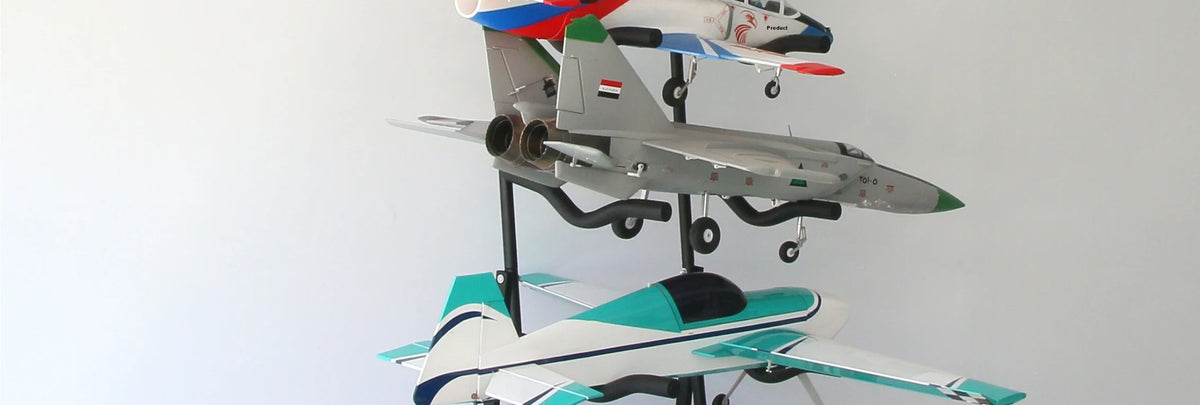 Adjustable Multi-Layer Model Aircraft Storage Rack Indoor Fixed