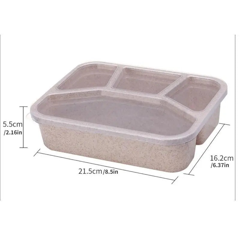 Pc Lattices Lunch Box Microwavable Bento Box Cartoon