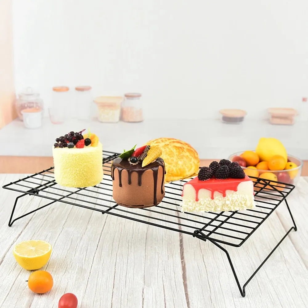 Non Stick Wire Grid Baking Tray Cake Cooling