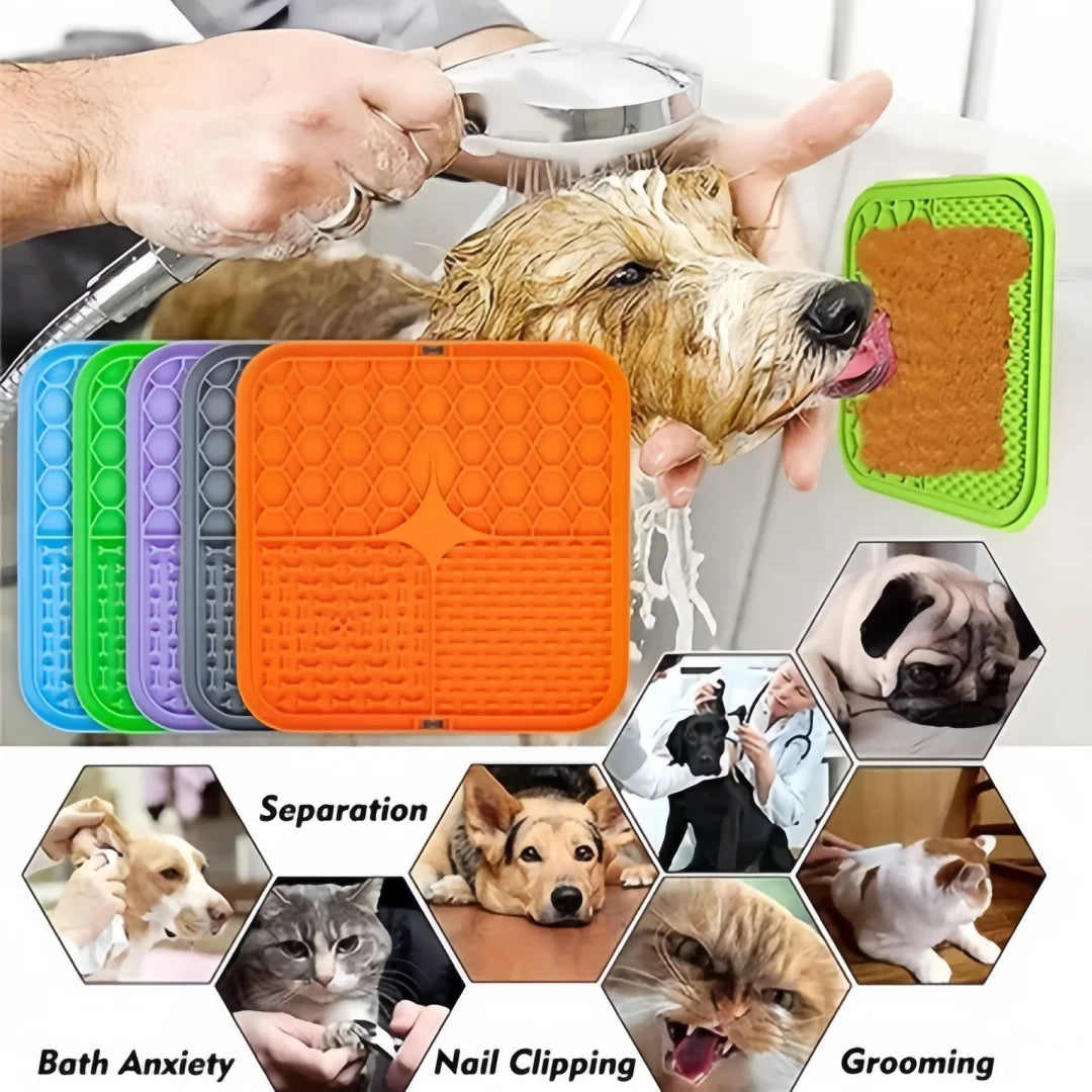 Pet Lick Silicone Mat Suction Cup Slow Food